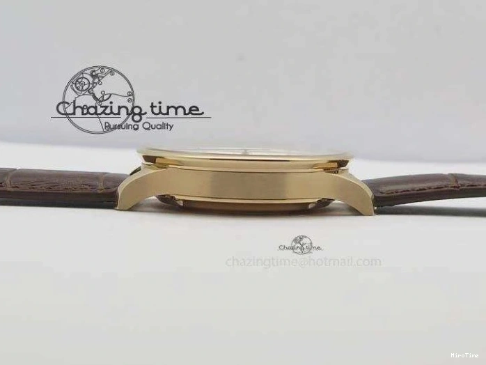 MIROTIME 0416 Portuguese Chrono RG IW371480 ZF 1:1 Best Edition White Dial On Brown Leather Strap A7750 V HighPerformance 7266